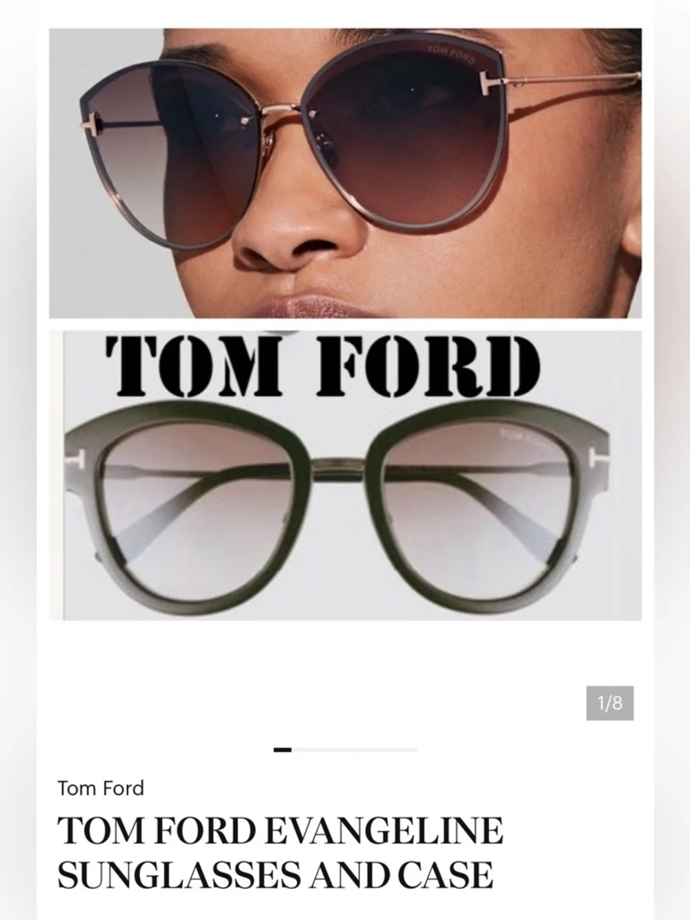TOM FORD EVANGELINE SUNGLASSES AND CASE s-l1200.jpg main image 2